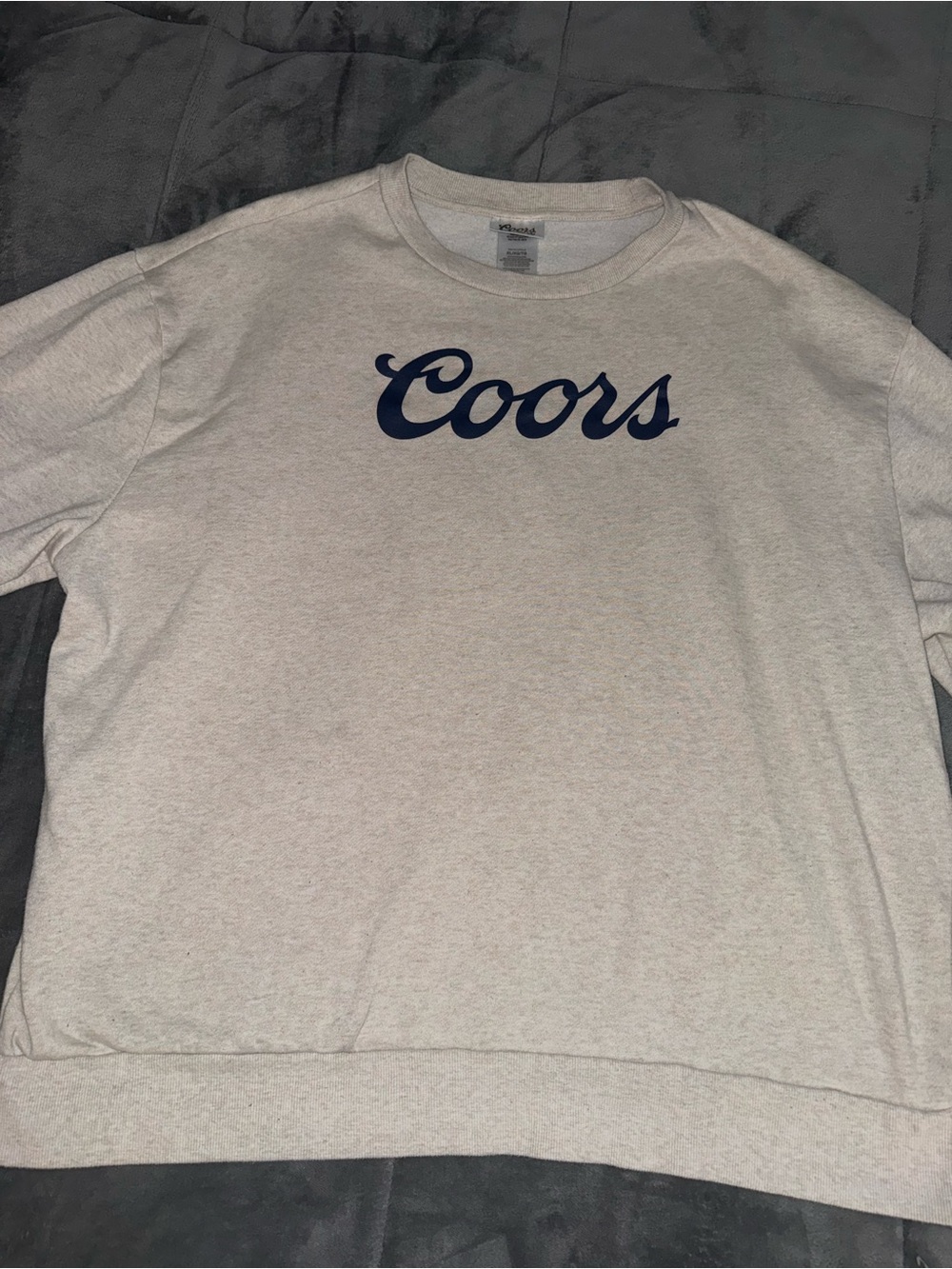 Cream Crewneck Sweatshirt